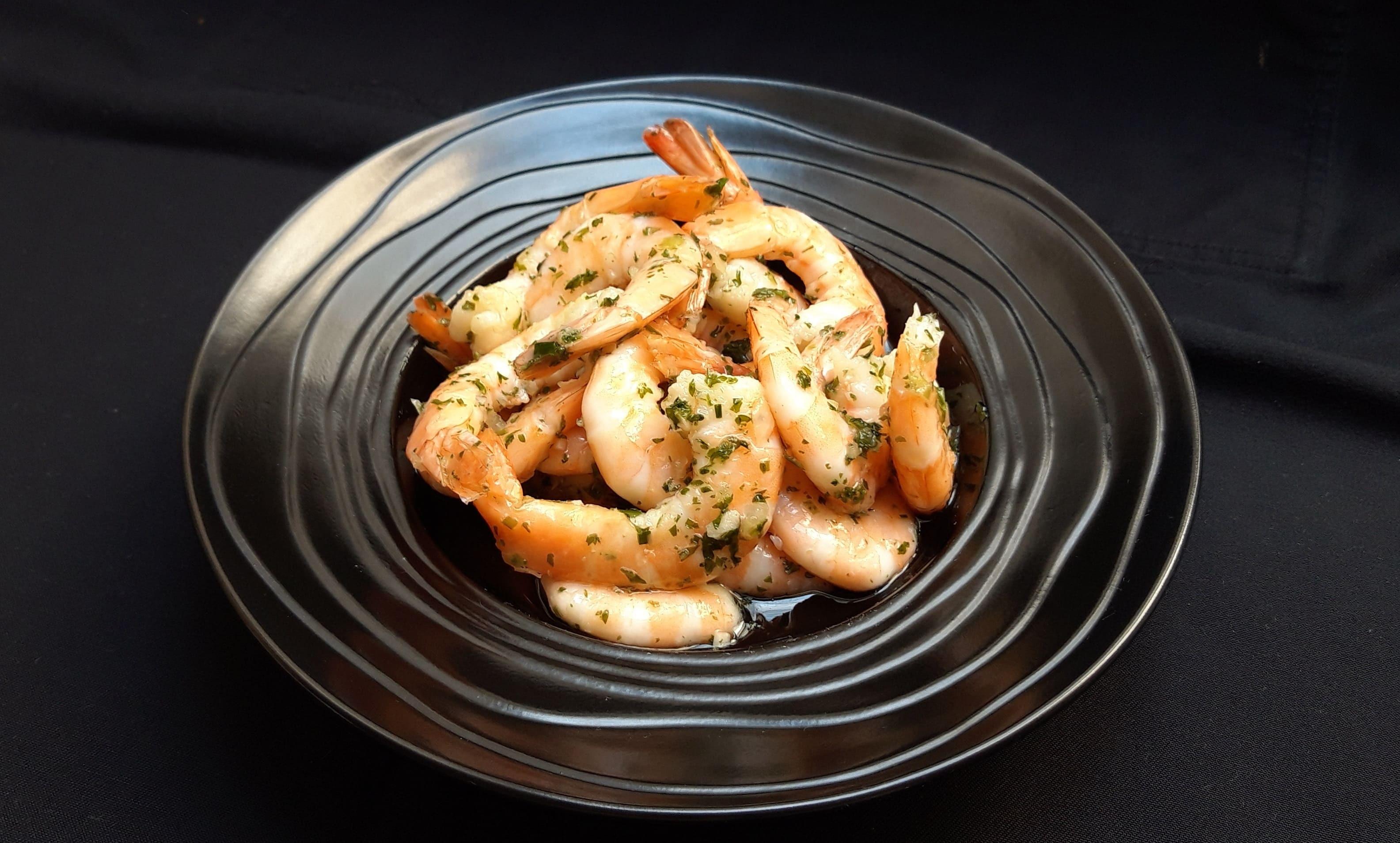 Gambas à l'ail - 250 grs • Maison Ramel - Plateaux Repas à Emporter ...