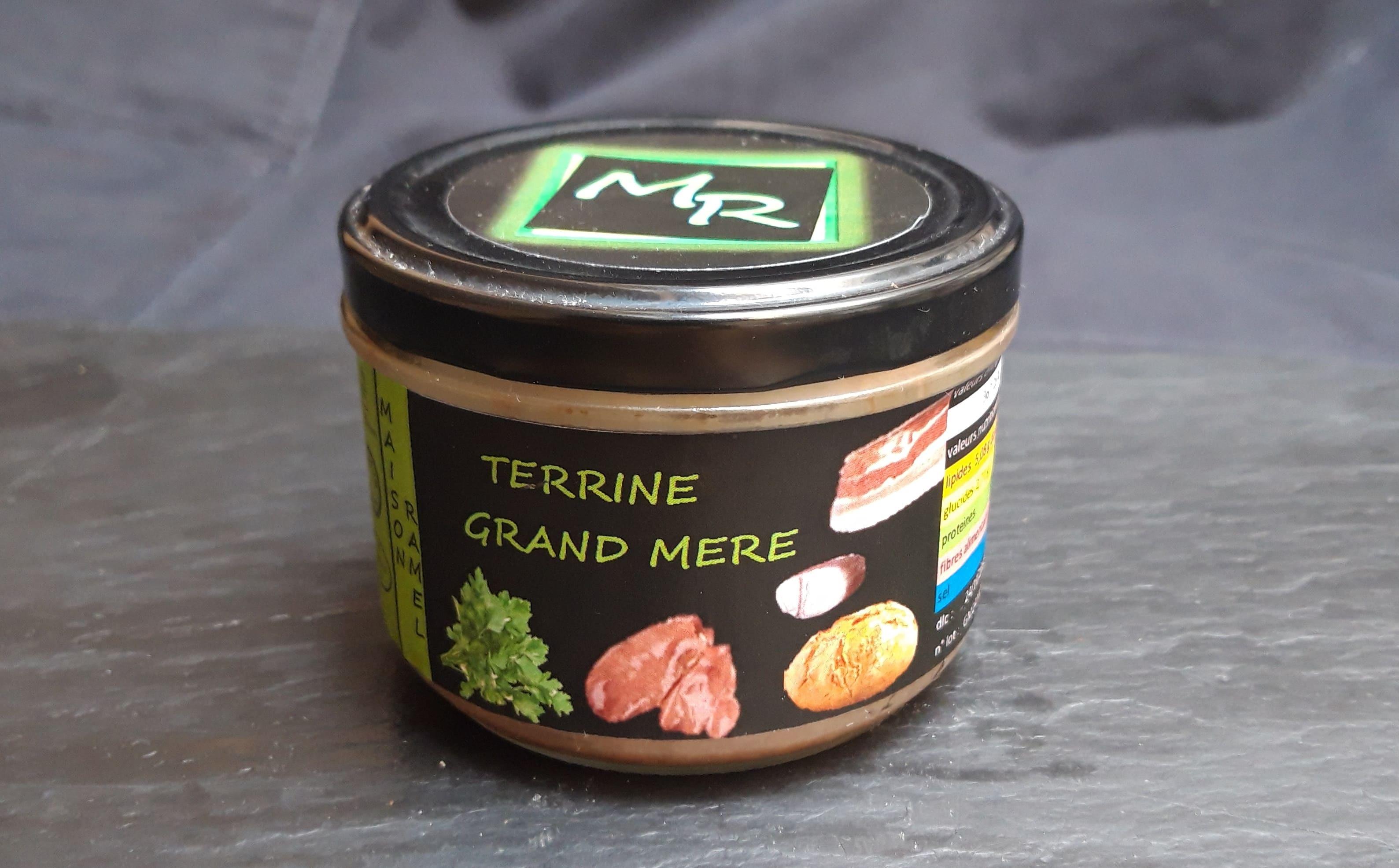 Terrine Grand-Mère • Maison Ramel - Plateaux Repas à Emporter Dole (39)